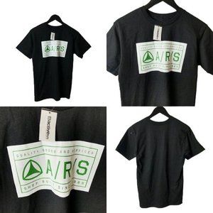 NEW Active Ride Shop T Shirt R/S Graphic Tee Short Sleeve Cotton Solid Logo NWT